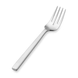 Arezzo Brushed Silver Dessert Salad Fork